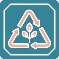Recyclable Bold Interface Object vector