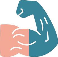 Biceps Futuristic Graphic Module vector