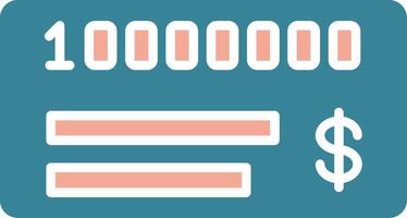 Cheque Premium Interface Object vector