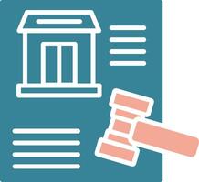 Law Vibrant UX Form vector