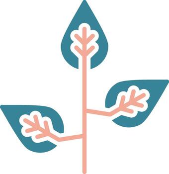 hoja innovador visual modelo vector