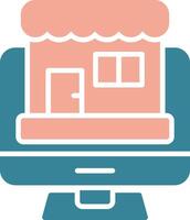 Online Shop Intuitive Interface Object vector