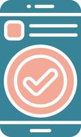 Order Streamlined Web Symbol vector