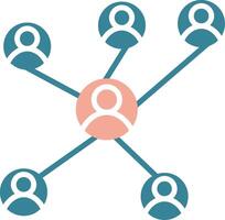 Social Network Premium Tech Element vector