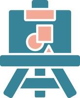 Canvas Streamlined Web Symbol vector