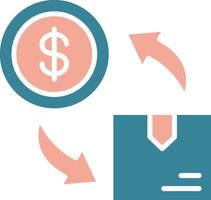 Cash Flow Futuristic UX Form vector