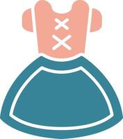 Dirndl Vibrant Core Icon vector