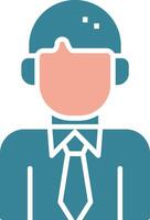 Employee Efficient UI Stamp vector