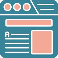 Headline Intuitive Interface Object vector