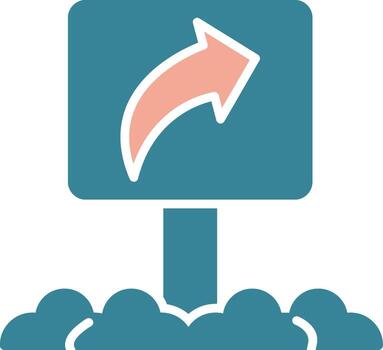 One Way Tactile UX Display vector