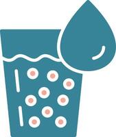 Water Simplified Icon Fragment vector