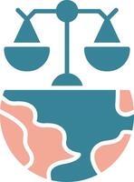Global Laws Interactive Graphic Module vector