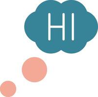 Hi Bold Graphic Module vector