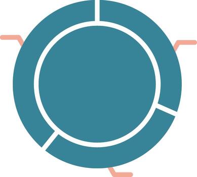 Segment Efficient UI Stamp vector