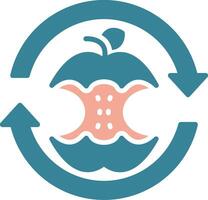Compostable Global Style Glyph vector