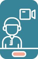 videocall Futuristic UX Form vector