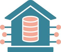 Data Warehouse Neon UX Form vector