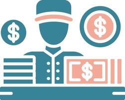 Cashier Expressive Tech Element vector