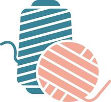 Thread Spool Expressive Tech Element vector
