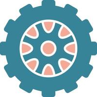 Tire Premium Interface Object vector