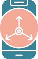 Accelerometer Sensor Premium Tech Element vector