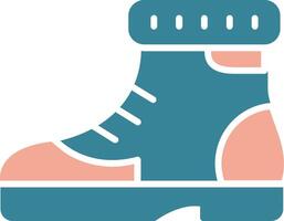 Boot Simplified Icon Fragment vector