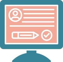 Inscription Expressive Web Symbol vector