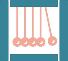 Pendulum Crystal App Emblem vector