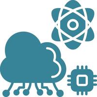 Cloud Premium Interface Object vector
