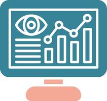 Data Visualization Intuitive Web Symbol vector