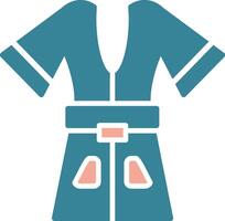 Robe Expressive Digital Mark vector