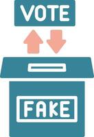 Fake Crystal Interface Object vector