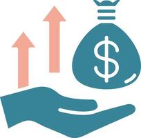 Fundraise Premium Tech Element vector