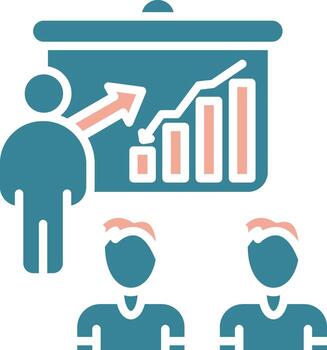 Presentation Seamless Visual Pattern vector