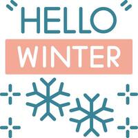 Winter Unified Graphic Module vector