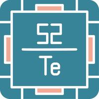 Tellurium Bold Tech Element vector
