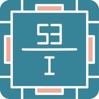 Iodine Innovative System Element vector