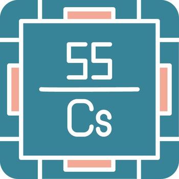 Cesium Colorful System Element vector
