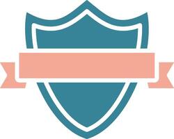 Shield Badge Premium UI Stamp vector