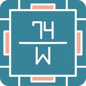 Tungsten Seamless Visual Pattern vector