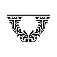Elegant Decorative Ornament, Vintage Element vector
