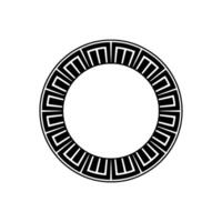 Geometric Circle Motif, Minimalist , Circular Pattern - Decorative vector