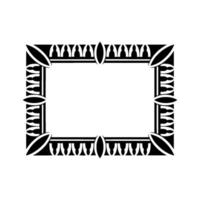 Geometric Deco Frame, Elegant Border, Vintage, Typography vector
