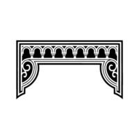 Ornate Archway, Vintage , Decorative Element vector