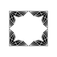 Geometric Framework,Minimalist , Negative Space vector
