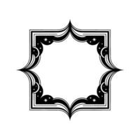Geometric Starburst Frame, Celestial vector