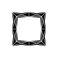 Geometric Diamond Frame, Minimalist , Modern Abstract, Geometry vector