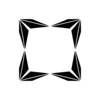 Geometric Symmetry, Minimalist Frame, Abstract, Pattern vector