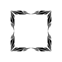 Geometric Fracture, Minimalist Frame vector