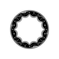 Celestial Border Stylized Star Constellation Frame vector